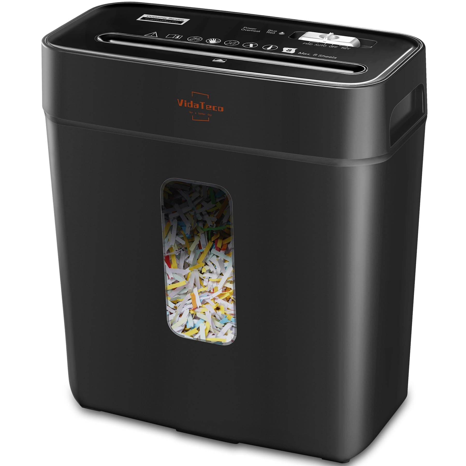 6 Sheet Paper Shredder for Home (5 Sheet)