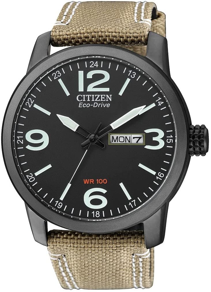 Men Analogue Eco-Drive Watch