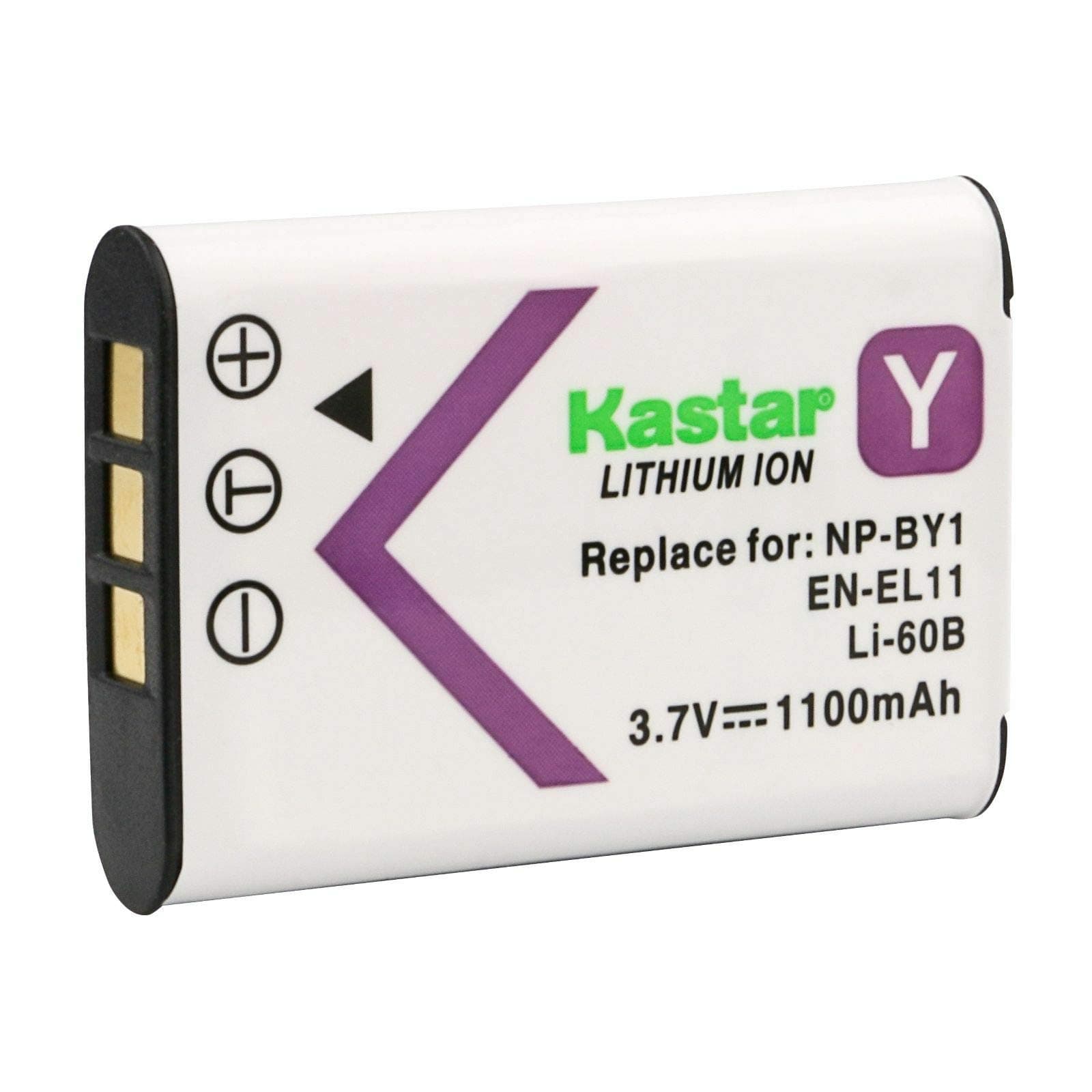 Kastar 1-Pack Battery Replacement for Pentax D-LI78 DLi78 Battery, Pentax D-BC78 Charger, PENTAX Optio L50 Optio M50 Optio M60 Optio S1 Optio V20 Optio W60 Optio W80 Cameras