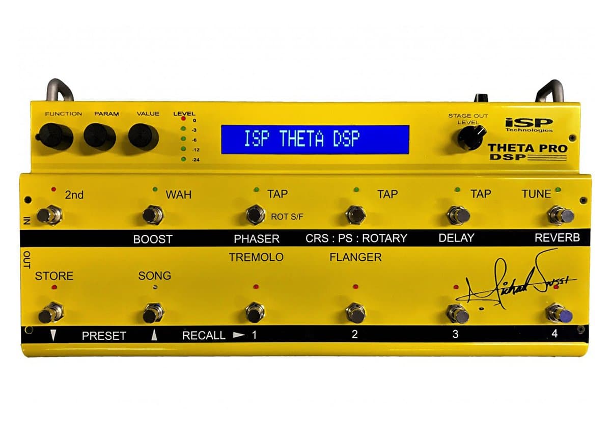 ISP Technologies MS Theta Pro DSP Michael Sweet Preamp and Multi-Effects Pedal