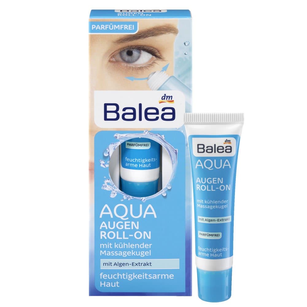 Balea Eye Cream Aqua-Eye Roll-On, 15 ml