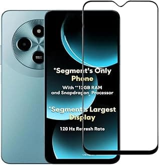 MoCoTech HD+ Edge-to-Edge Tempered Glass for POCO M7 5G – Full Screen Protector Guard, 9H Hardness, Anti-Scratch, Bubble Free, Case Friendly, Ultra Clear with Easy Installation Kit