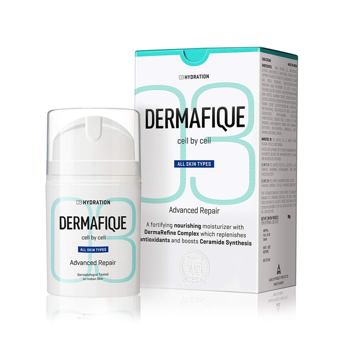 Dermafique Advanced Repair, White, 50g