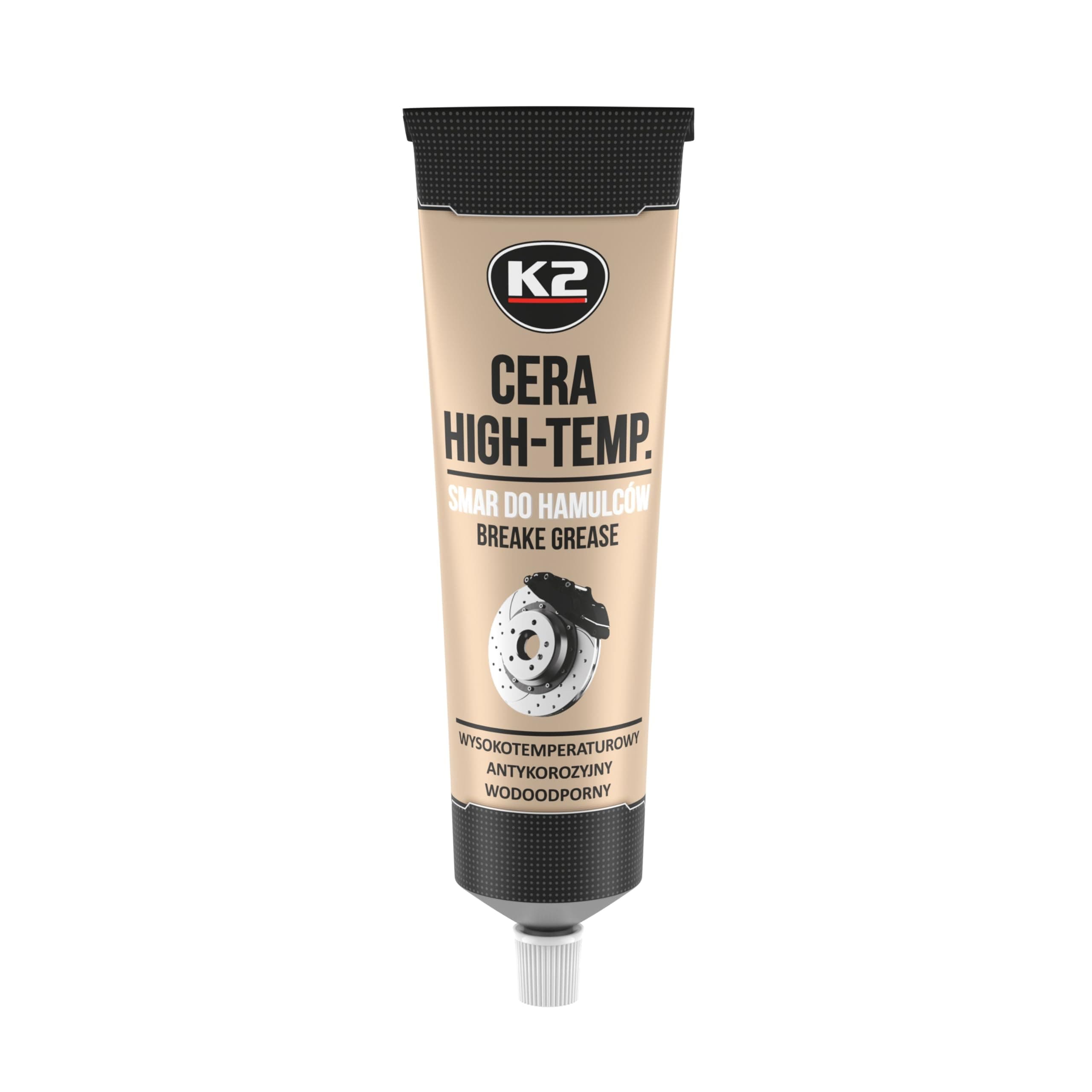 K2 Cera high temperature Brake Grease, Brake Grease Paste, 100 ml