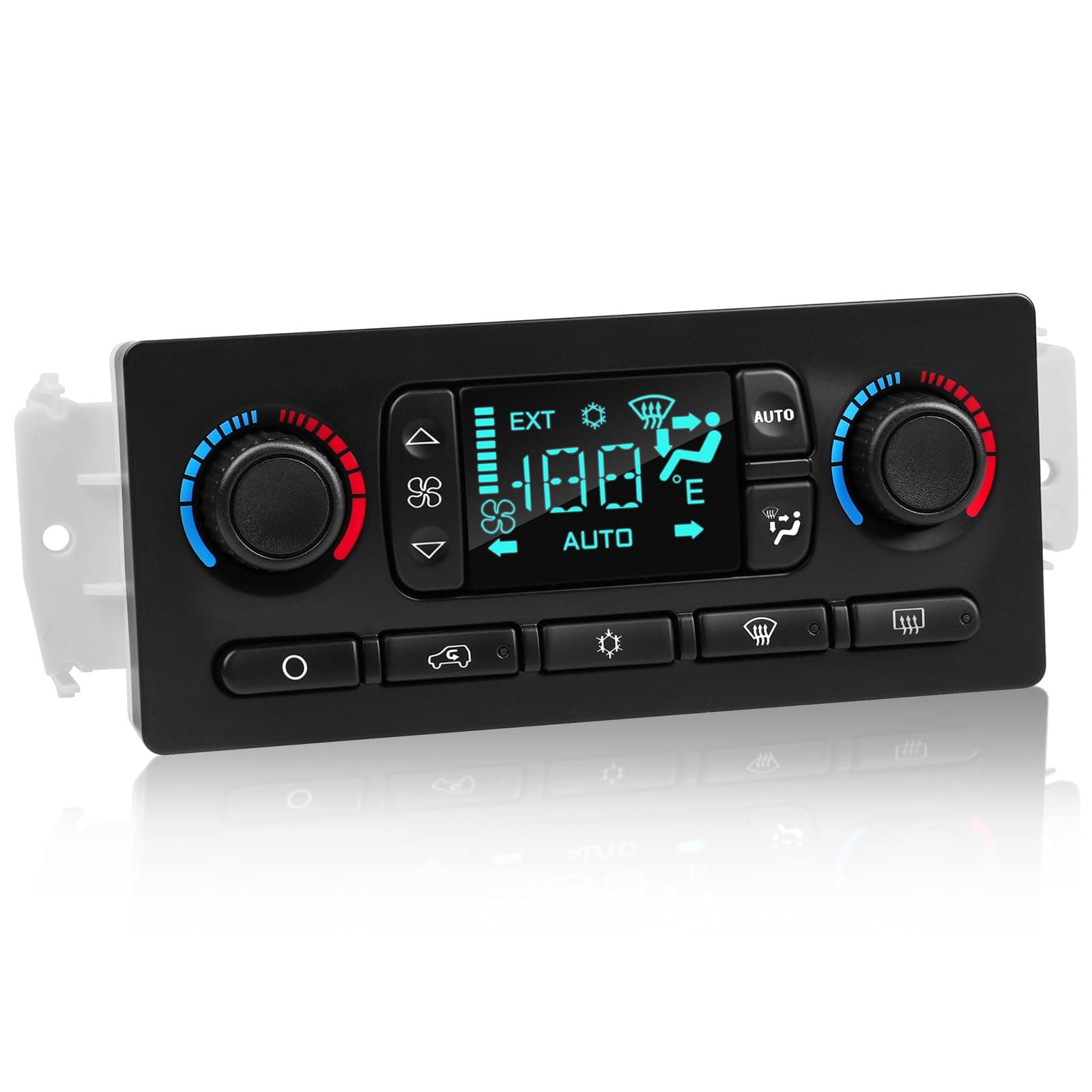 599-211XD AC Climate Control Module Panel Switch Compatible with Cadillac Escalade Chevrolet Avalanche Silverado Suburban Tahoe GMC Sierra Yukon 2003-2009, Replace# 10367041 10367042 ﻿