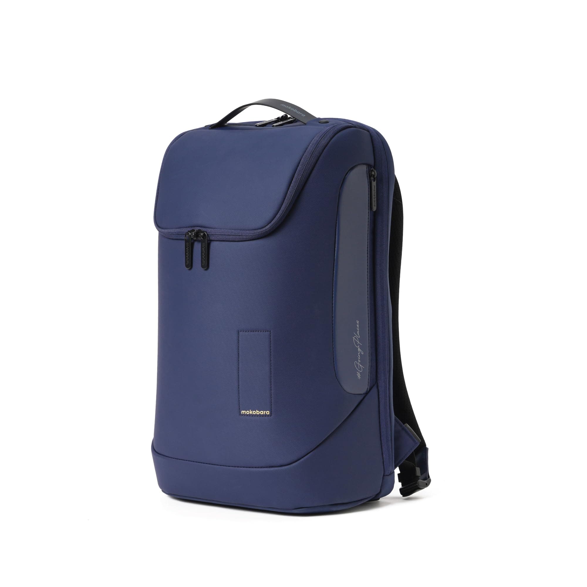 The Transit Backpack 2.0 Premium Nylon 15.6" 30L 8 Compartments Unisex Laptop Bag with Luggage Sleeve (Private Island) Blue