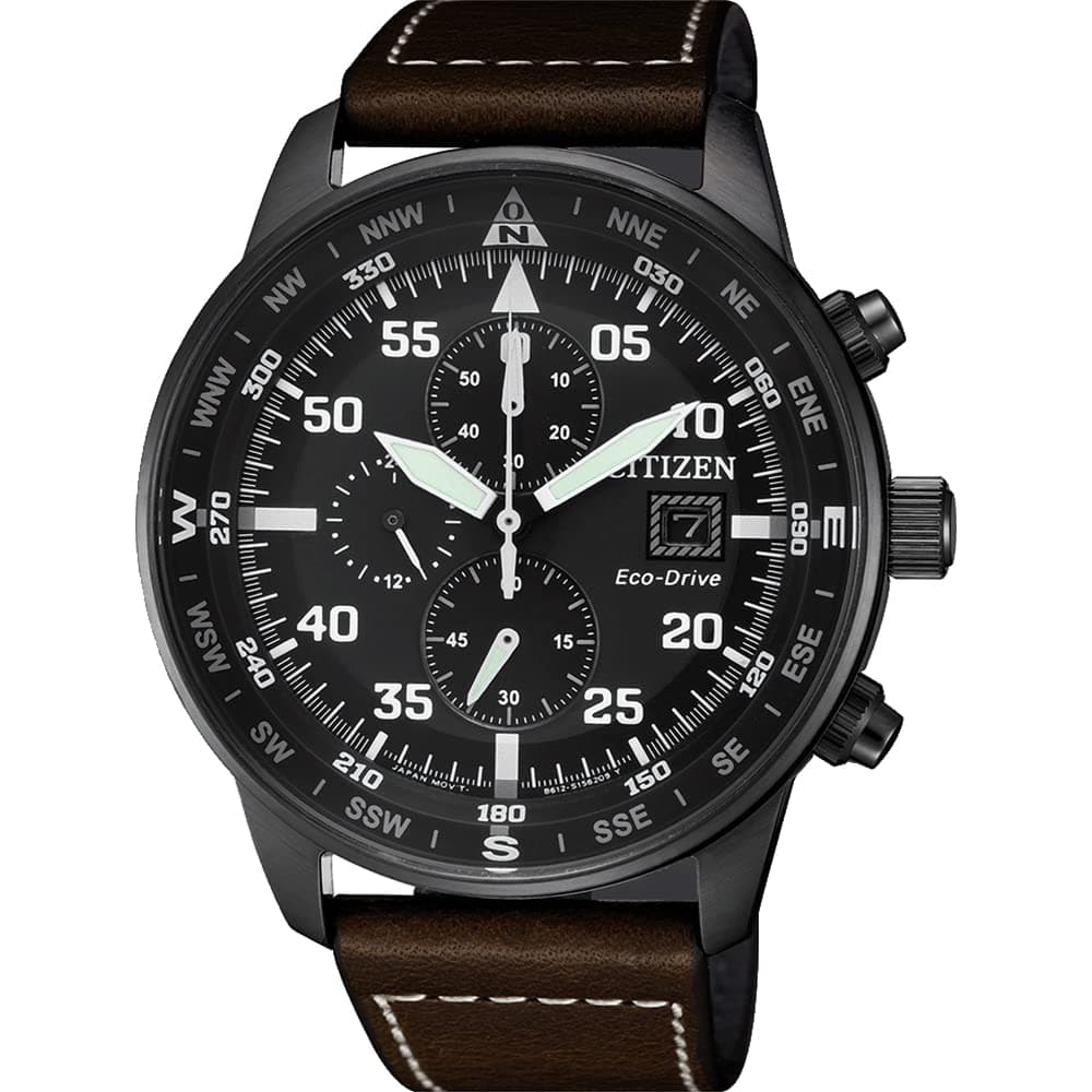 Mens Chronograph Eco-Drive Watch