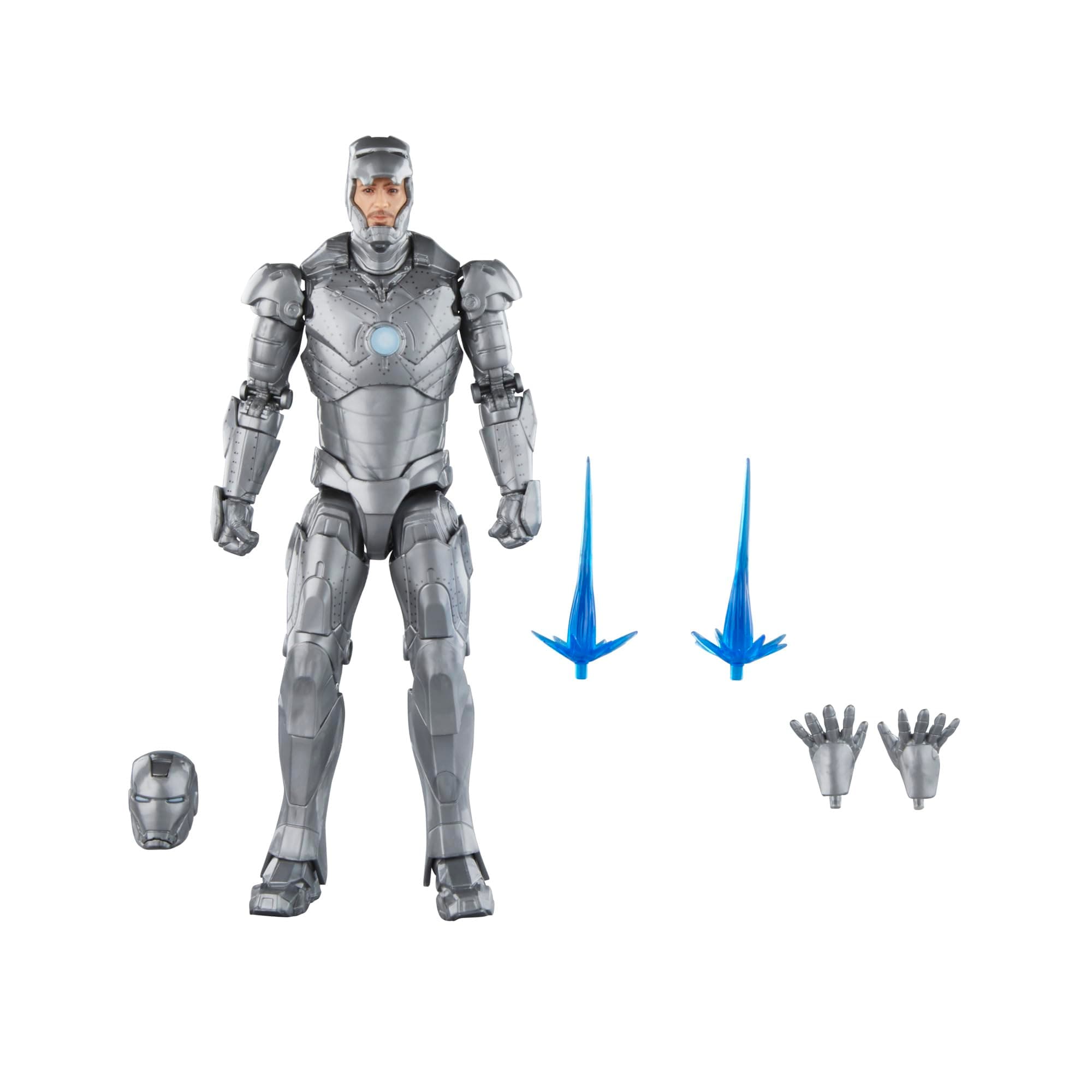 Marvel Hasbro Legends Series Iron Man Mark II, Iron Man Collectible 6 Inch Action Figures, Legends Action Figures