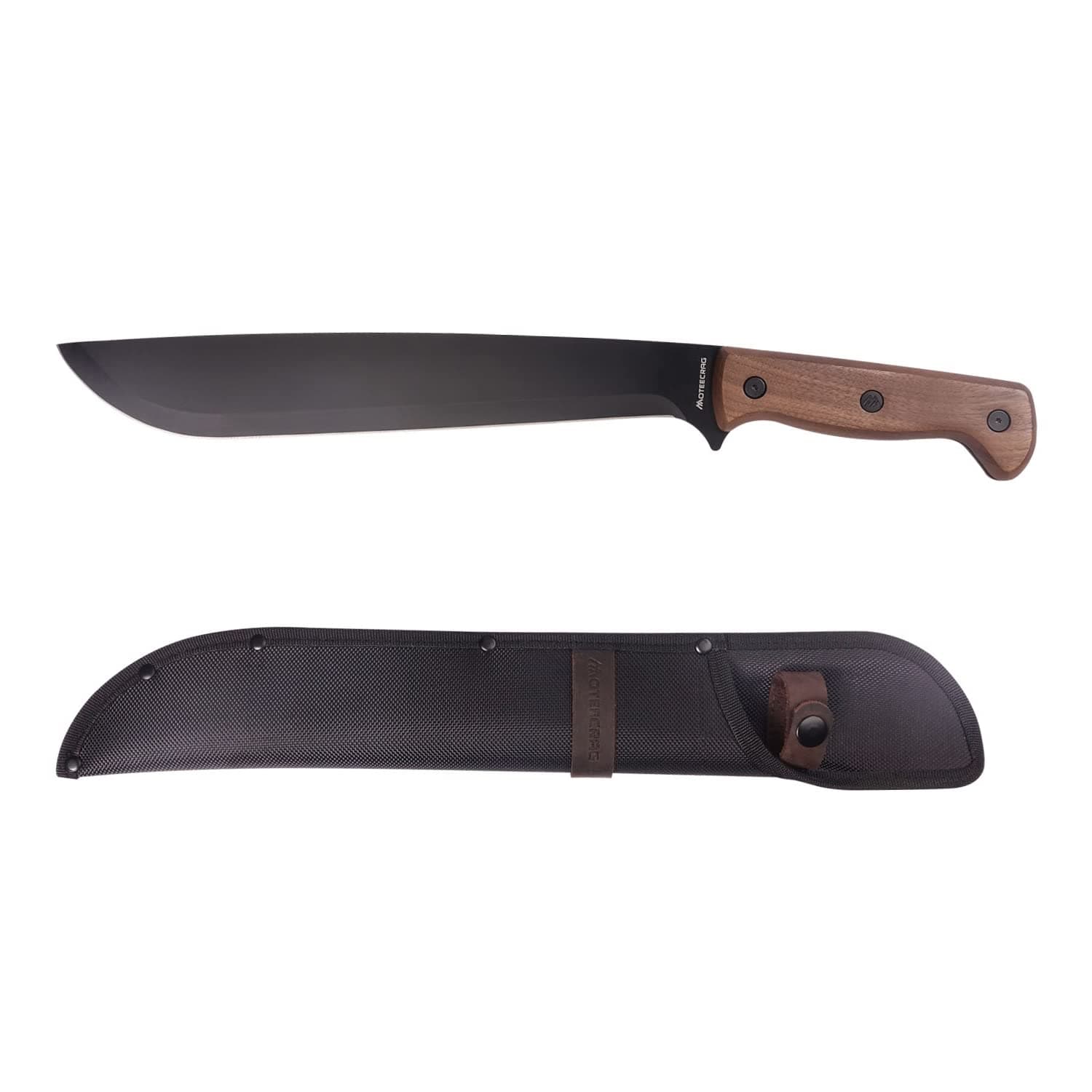 Machete for Cutting Trees Heavy Duty with Sheath for Yard Work Controlled Chopping, Cutting, Gardening, Camping and Bushcraft
