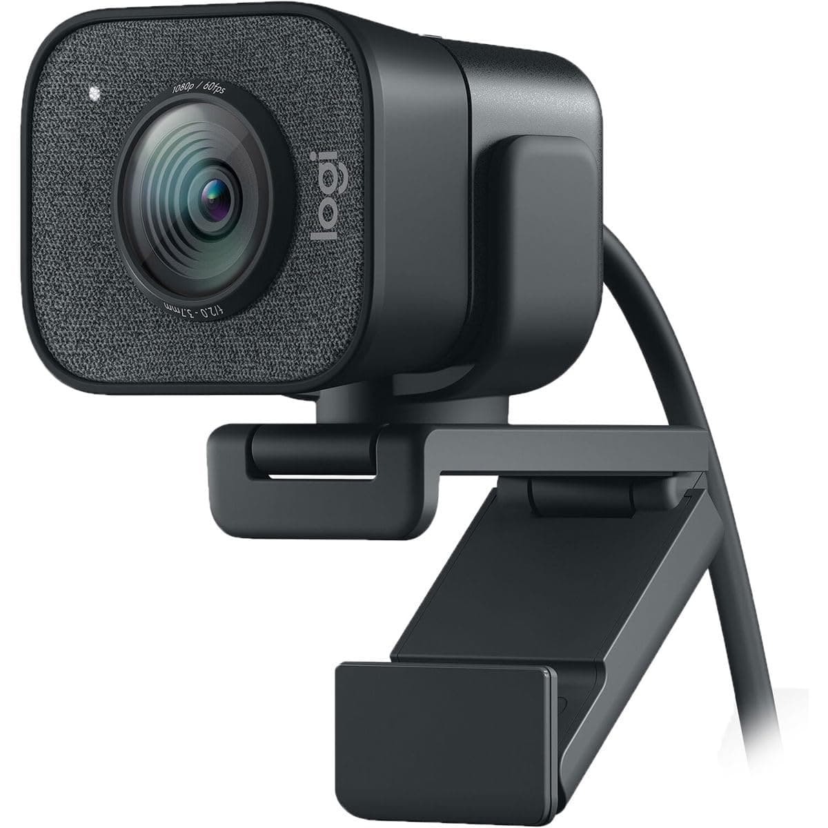 Logitech StreamCam Plus Webcam with Tripod Mount (Graphite)