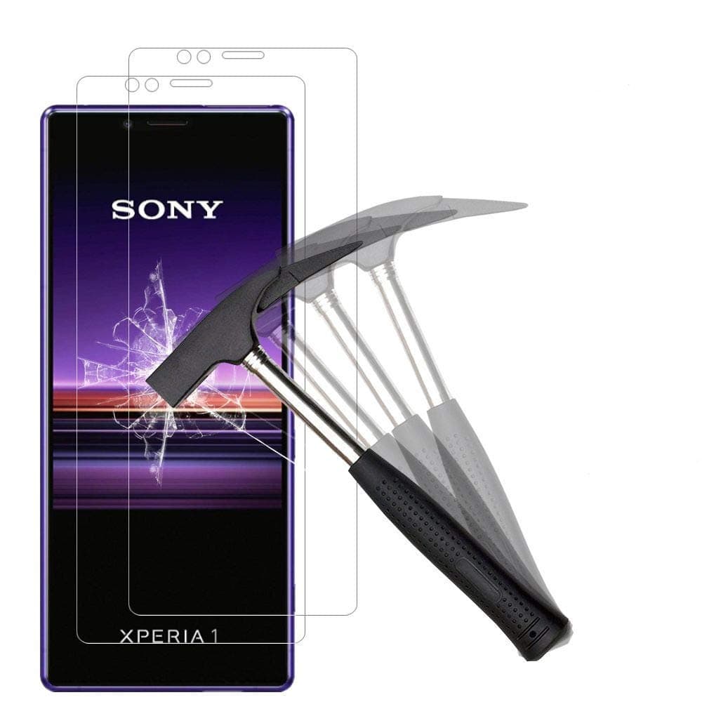 ANEWSIR for Sony Xperia 1 Screen Protector【2-Pack】 [Easy to Apply] [No Bubbles] [Ultra-thin] for Tempered Glass Screen Protector Sony Xperia 1