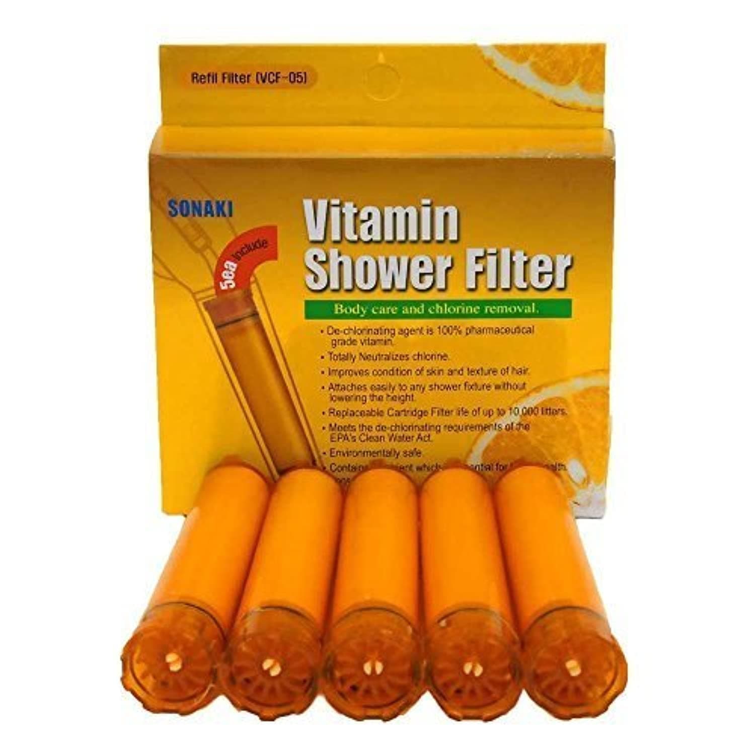 Vitamin C Shower Refill Filter - 5 Pack