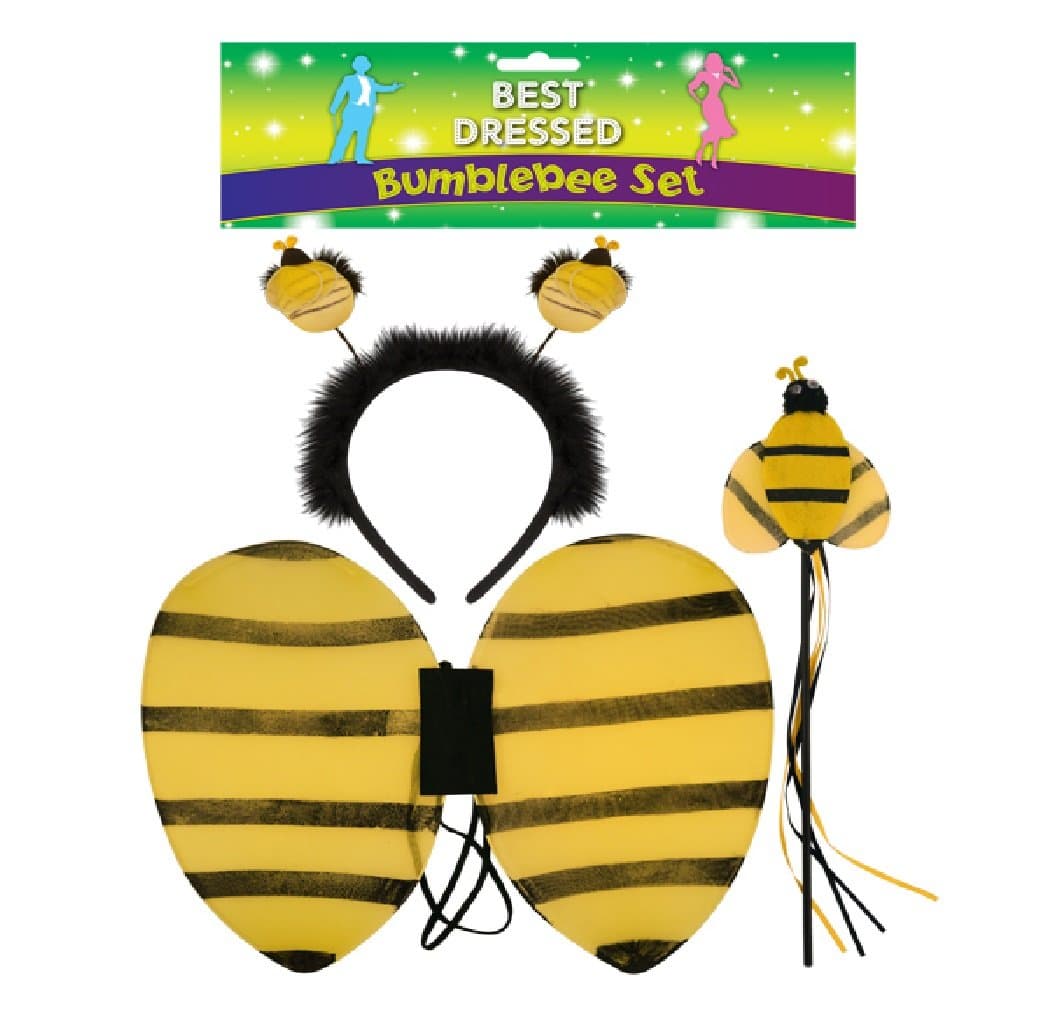 3 Piece Bumble Bee Dress Up Set