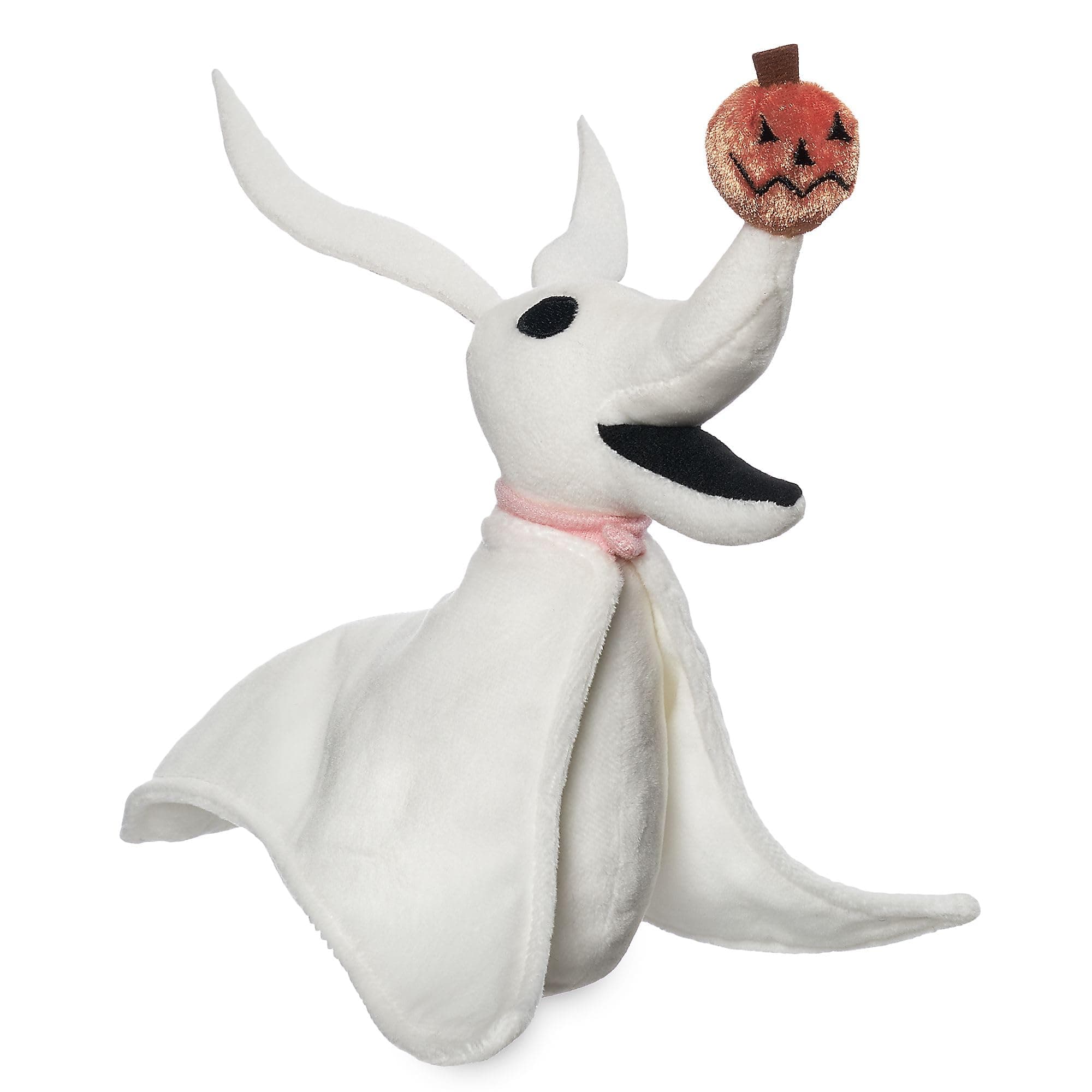 Disney Store Official Zero Small Mini Bean Bag Plush, Tim Burton's The Nightmare Before Christmas, 24cm/9”, Small Cuddly Stuffed Toy Dog Ghost, Suitable for Ages 0+