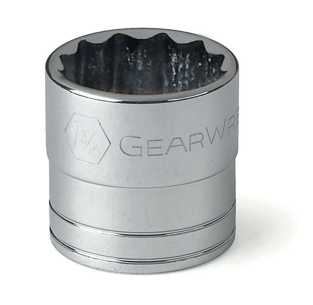 GEARWRENCH 1/2" Drive 12 Point Standard SAE Socket 1-3/16" - 80793