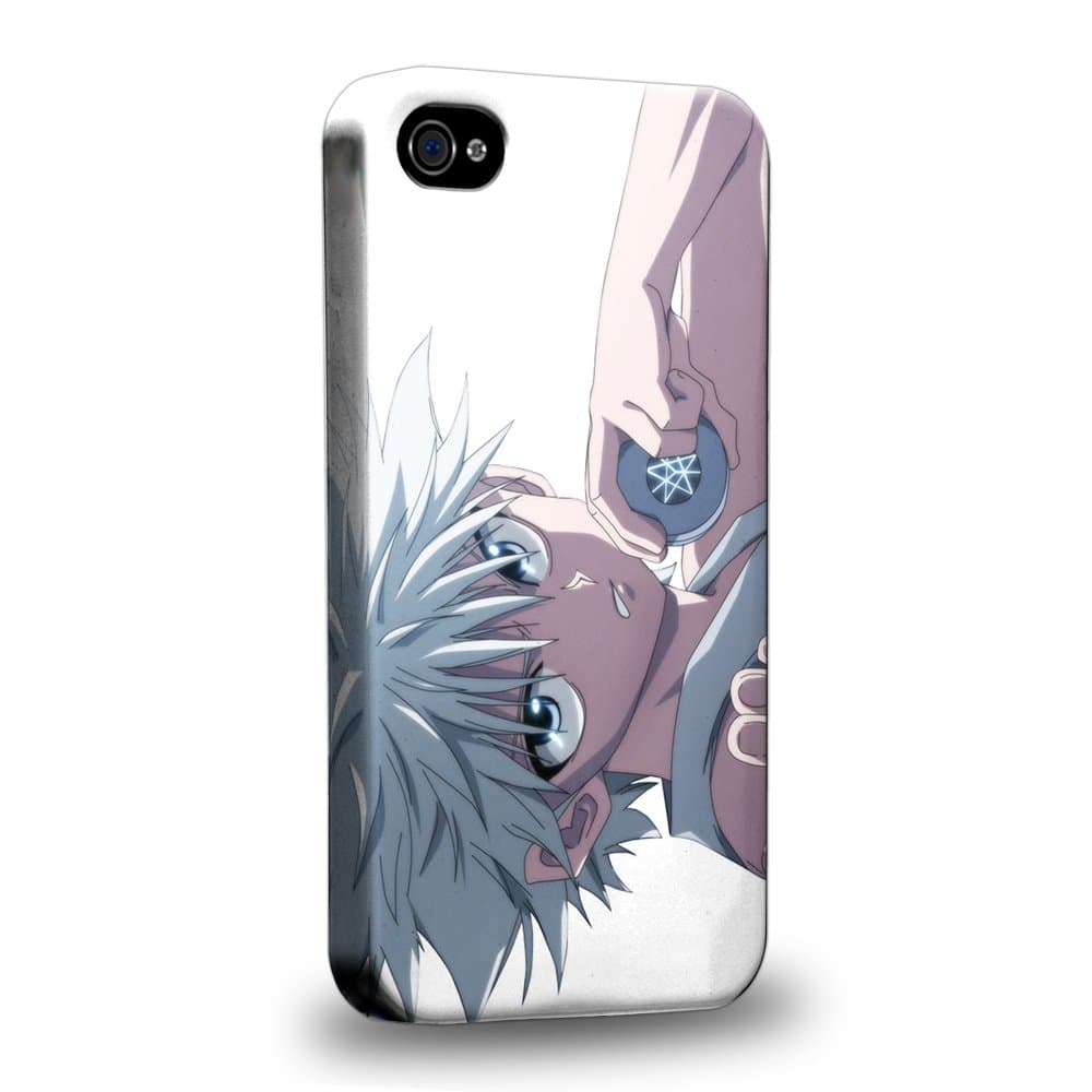 Case88 Premium Designs Hunter X Hunter Killua Zoldyck Protective Snap-on Hard Back Case Cover for Apple iPhone 4 4s