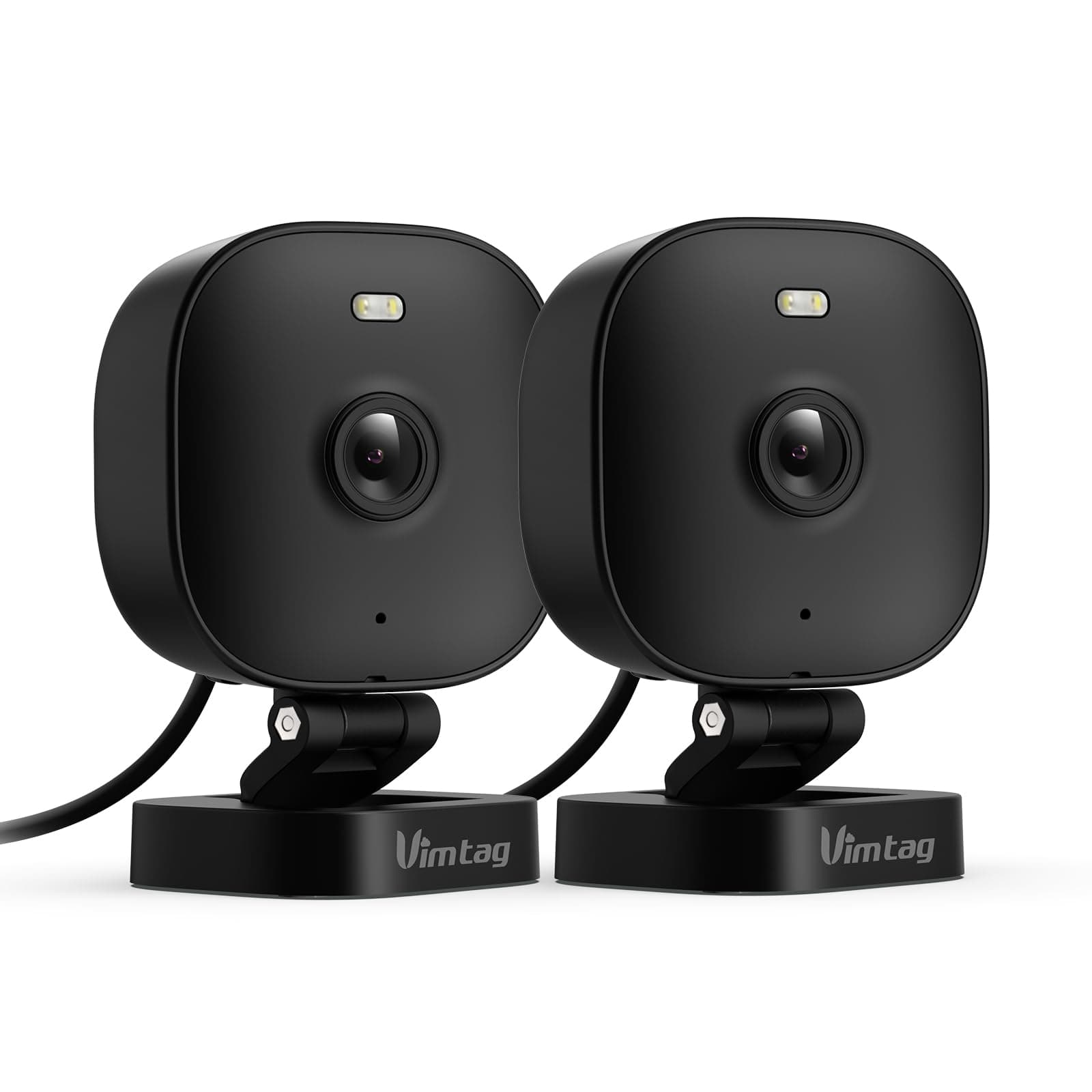 Vimtag Security Camera Outdoor 2.5K, 2.4G/5G Smart Wi-Fi Cameras for Home Security with Color Night Vision, Motion Activated Spotlight/Siren, IP66,2-Way Audio, Support Cloud/512G SD Card Storage,Wired