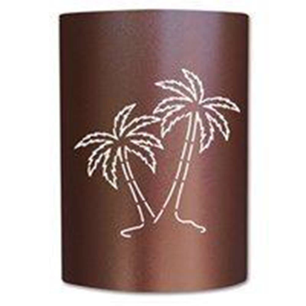 PT-CC-007 Copper Canyon Finished Sconce with a Copper Canyon Shade