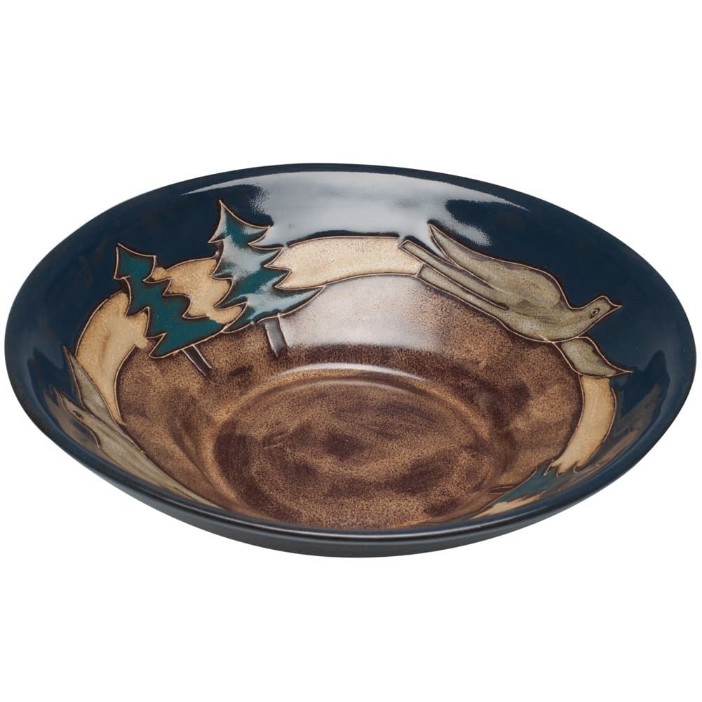 Animal World - Doves Flying Dinner Bowl