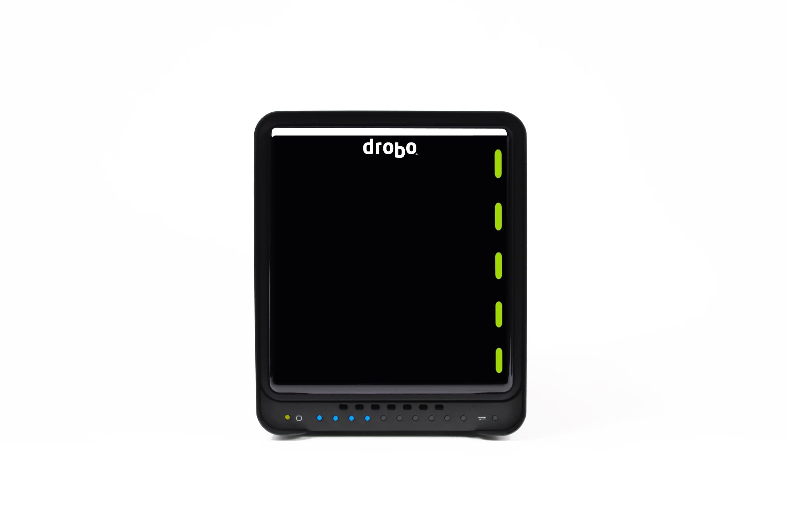 Drobo 5C 8TB: 5-Drive Direct Attached Storage (DAS) Array with Seagate HDDs - USB 3.0 port, type C (DDR4A21-8TB)