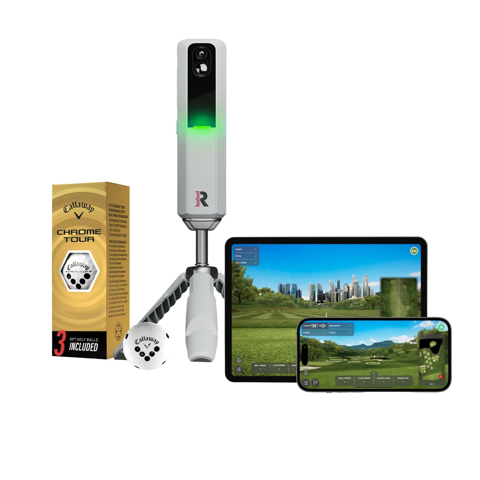 Rapsodo MLM2PRO Mobile Launch Monitor + Golf Simulator