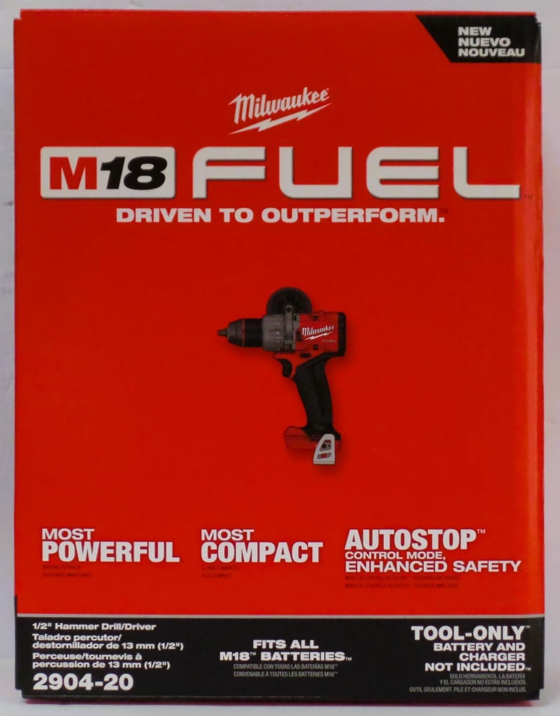 Electric - M18 Fuel. 1/2 Hammer Drill/Driver