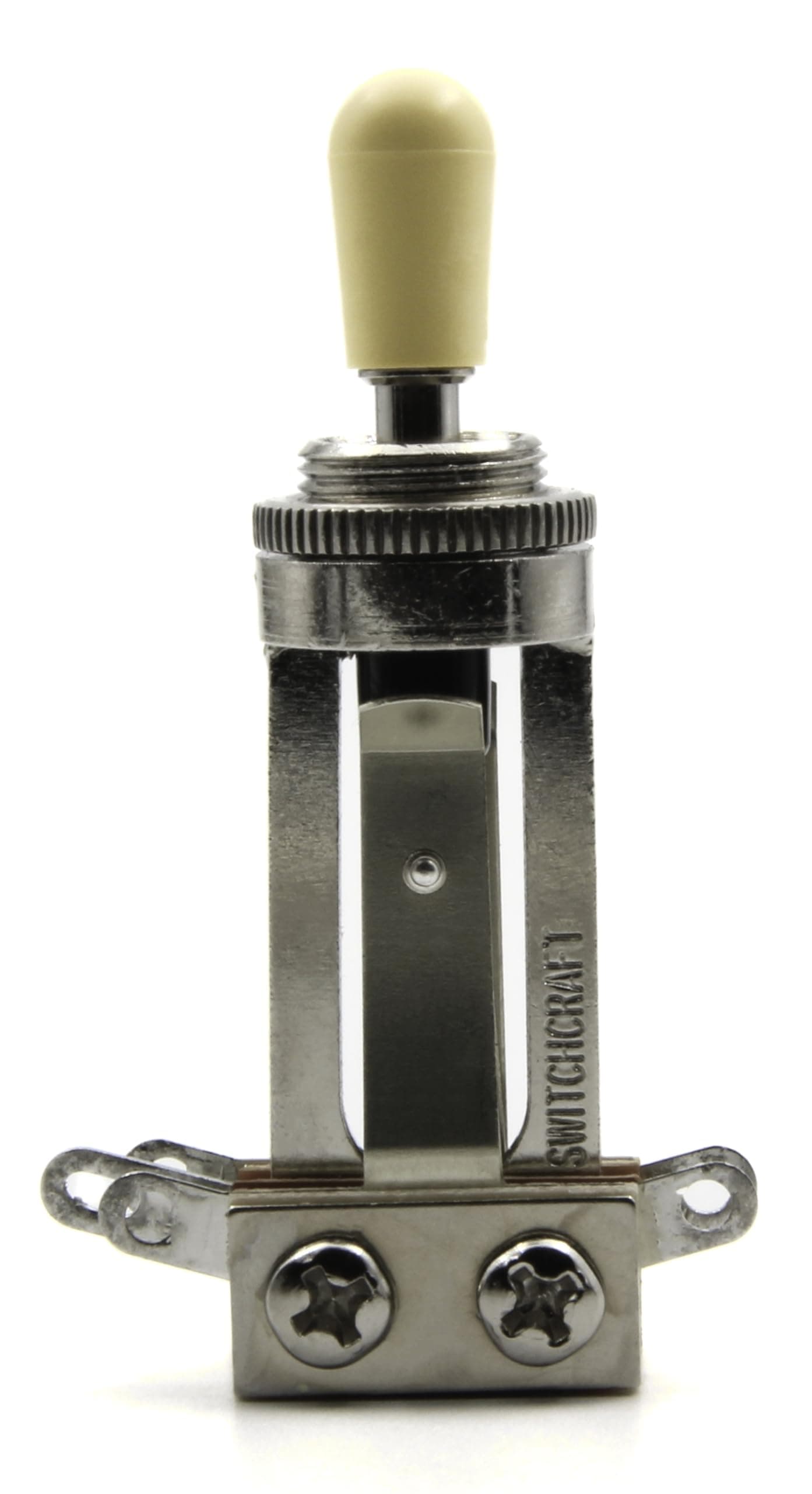 Long Straight 3 Way Toggle Switch Pickup Selector with Ivory Tip Cap