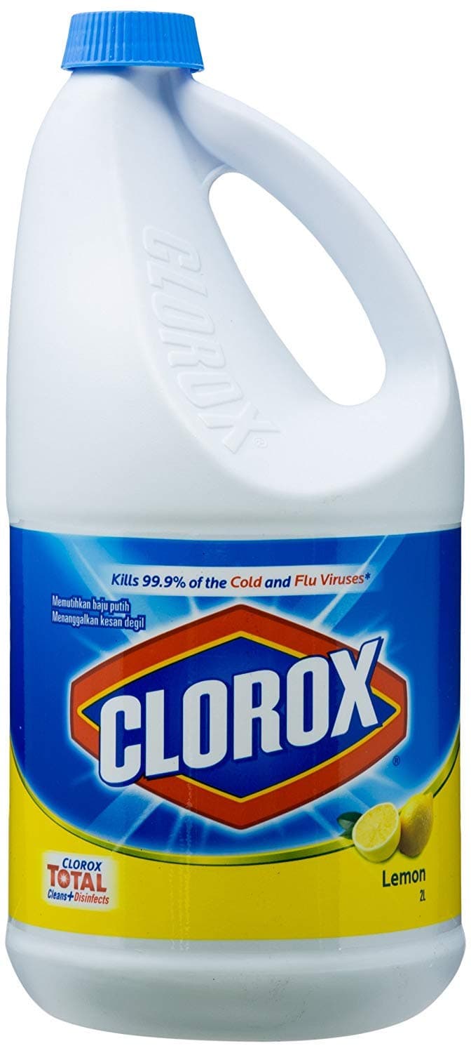 Disinfecting Liquid Bleach | Multi-Purpose | Kills 99.9 % germs | Disinfects Bathroom, Floors, Kitchen, Laundry | Contains Concentrated Sodium Hypochlorite-Lemon 2L