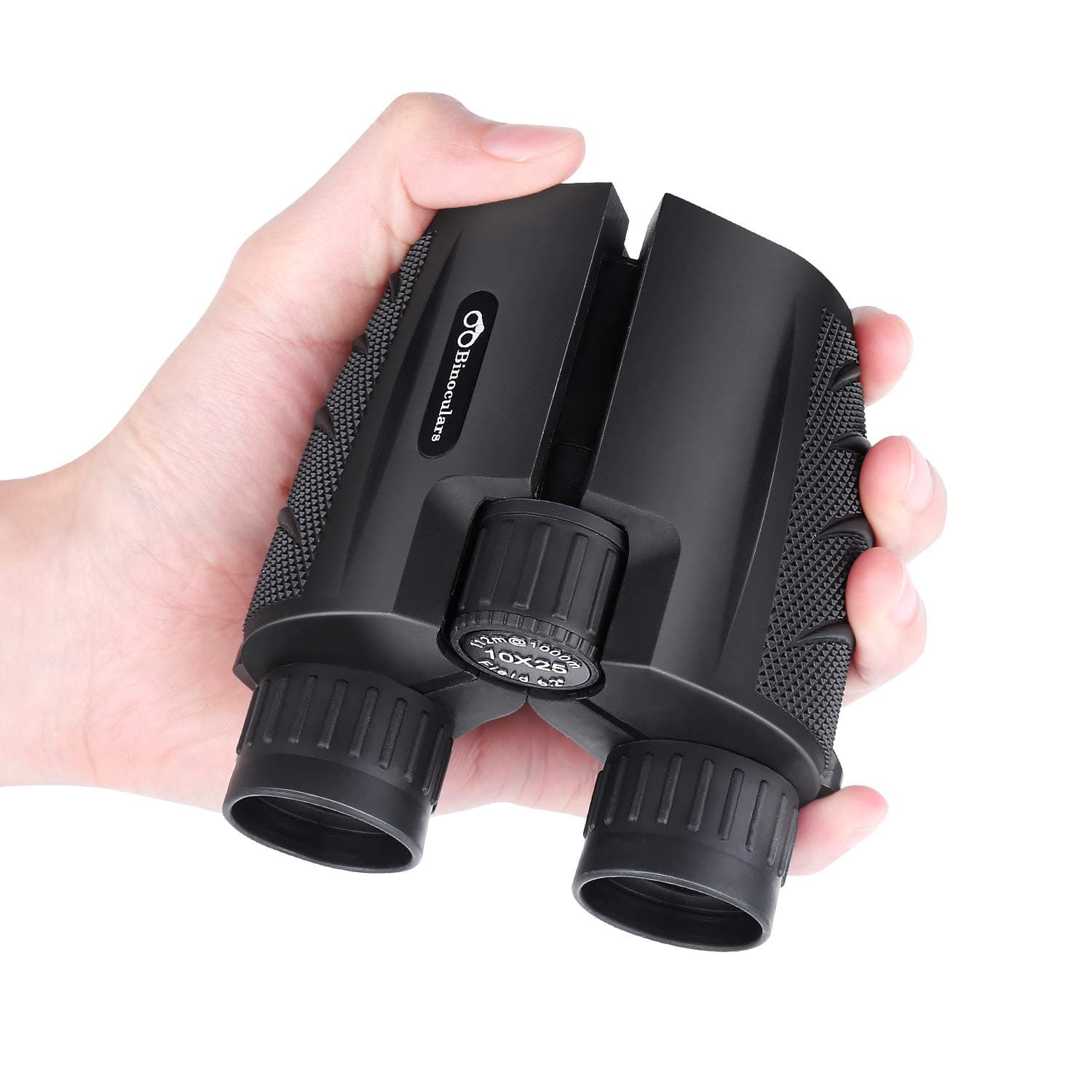 BRIGENIUSBinoculars, Binoculars for Adults Bird Watching, Night Vision Binoculars, Compact Binoculars with BAK4 Roof Prism FMC Lens (10x25-US)