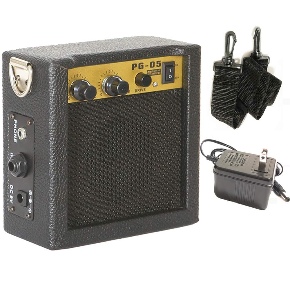 Luvay Guitar Mini Amplifier (5 Watt) with Power Adapter