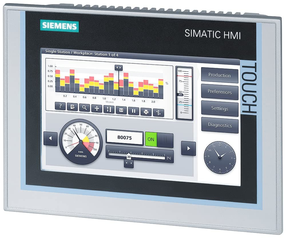 ST801 - Simatic Integral Hard Metal Panel TP700 Comfort