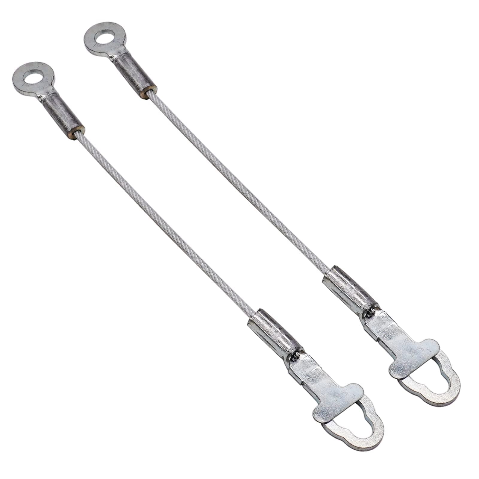 BOLEWIN 2 Pcs 7081445 7081215 Tailgate Support Cable for Polaris Ranger 500 700 800 900D