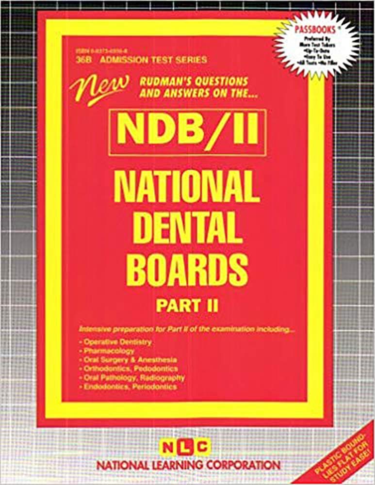 National Dental Boards (NDB) - Part ll