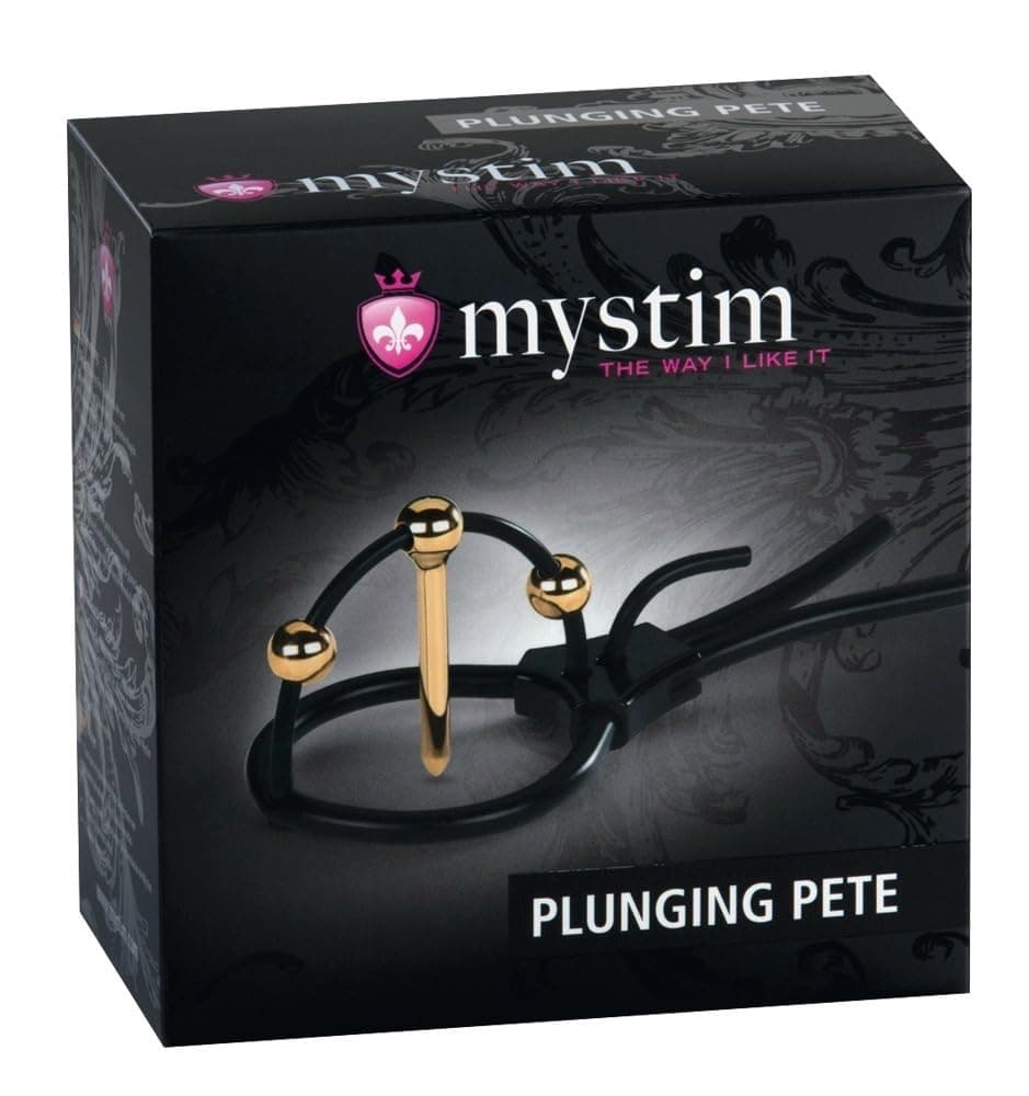 Mystim Plunging Pete E Stim Corona Strap, 1 Count