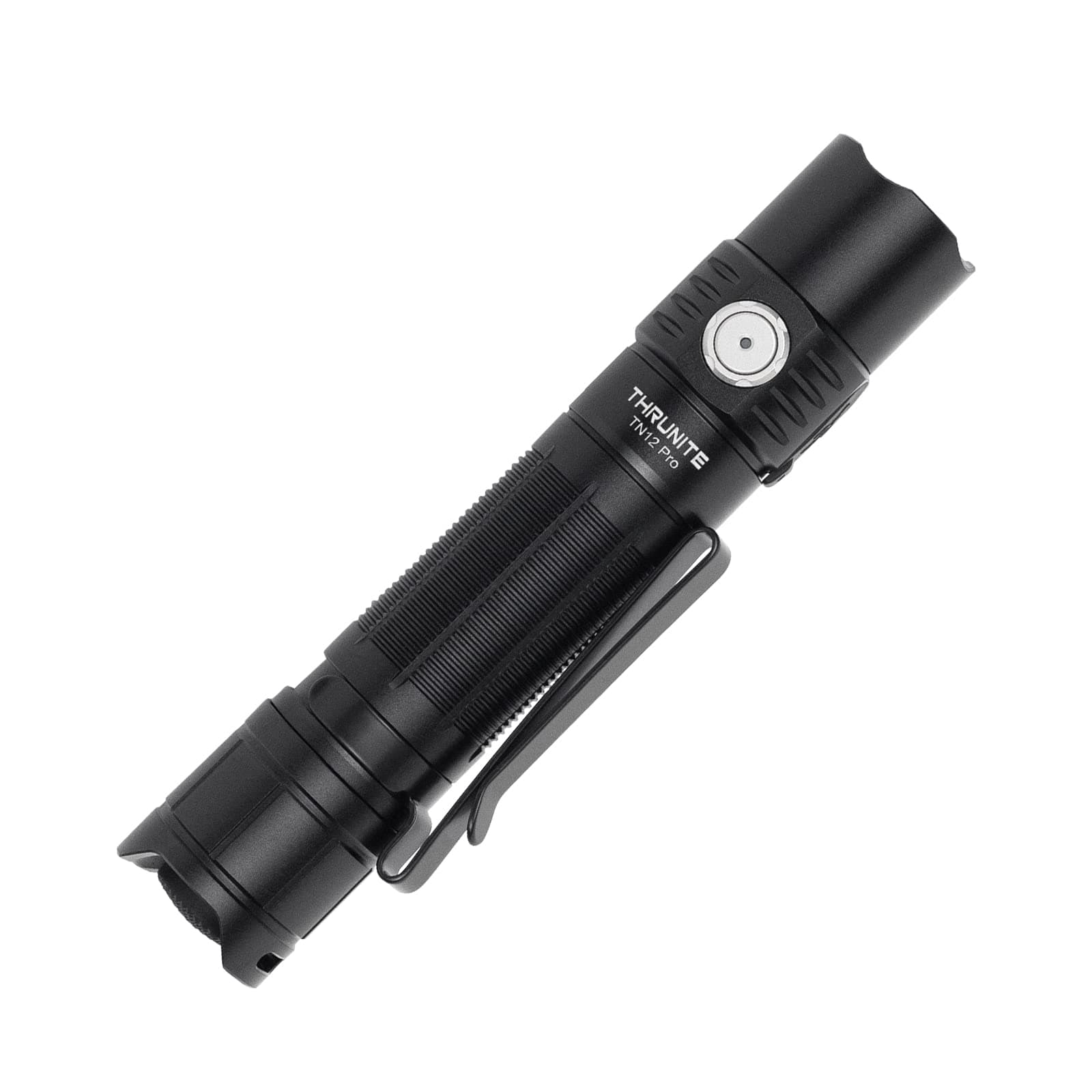 TN12 Pro USB-C Rechargeable EDC Flashlight 380 Meters Max 1900 Lumens Flashlights, Black Cool White