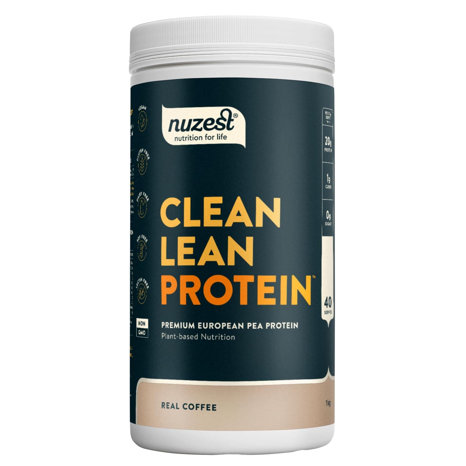 Nuzest-Clean Lean Protein - Real Coffee - 1Kg