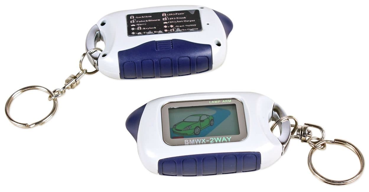 Nitro Bmw-2way Pager Lcd Remote Start Car Alarm Security System