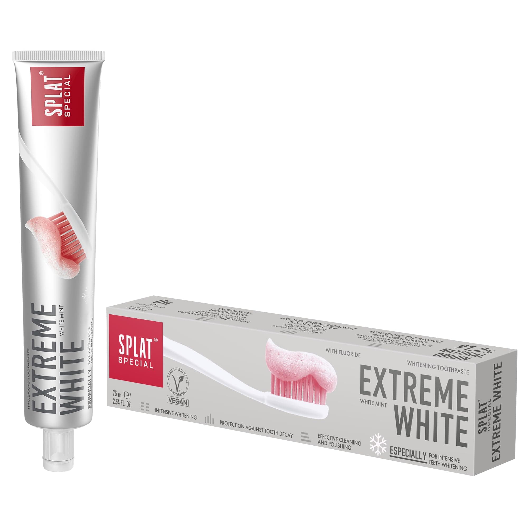 Splat EXTREME WHITE whitening toothpaste