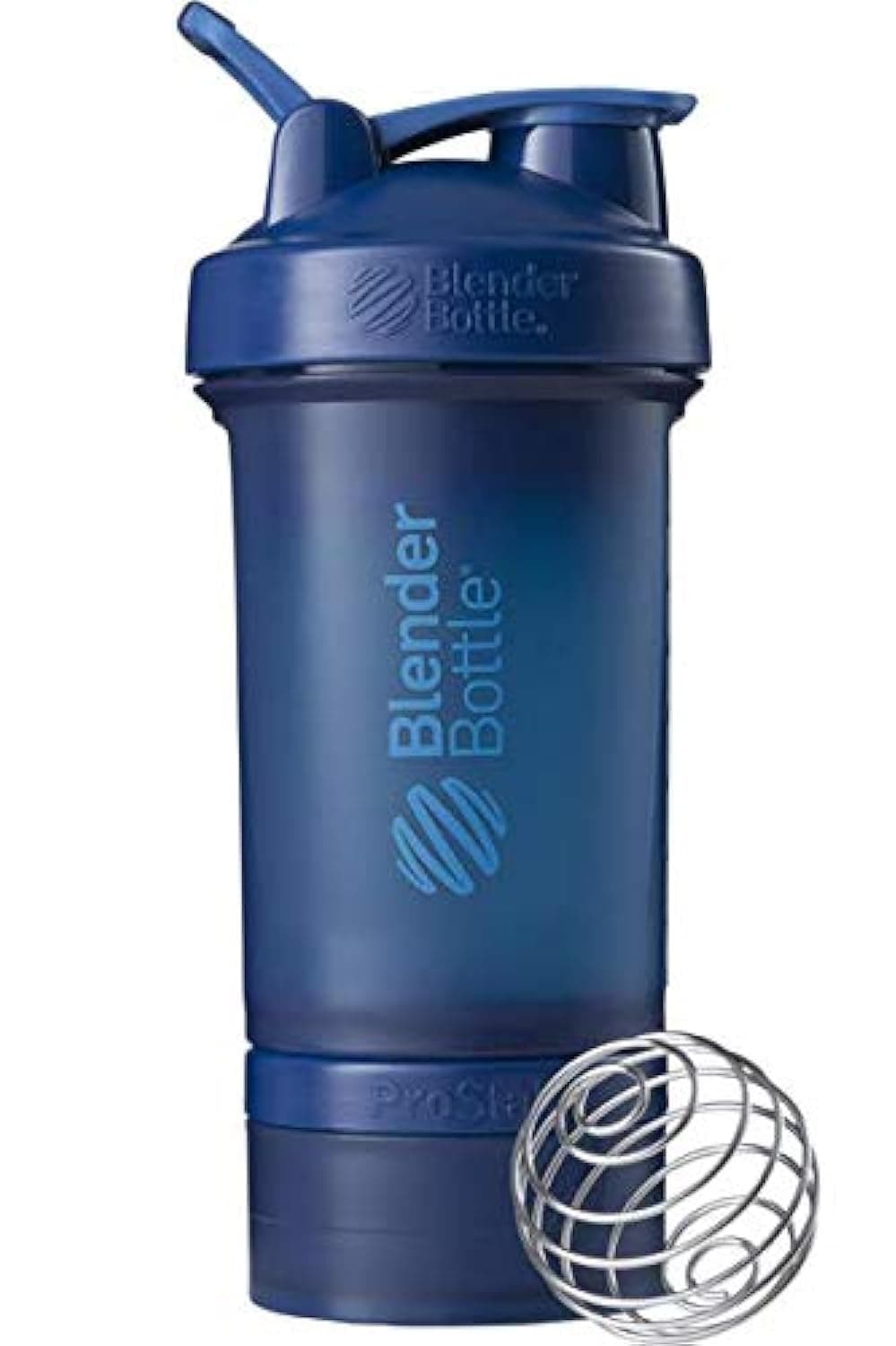 Protein Shaker BlenderBottle ProStak - 22 OZ - Navy