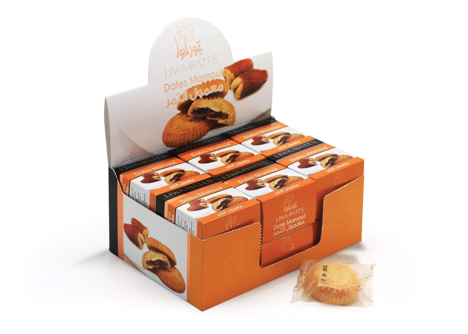 Liwa Dates Mamoul Plain Biscuits Snack (50g)
