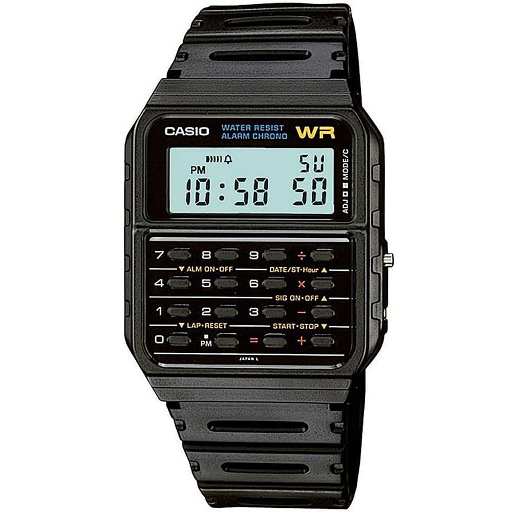 CA53W-1 8-Digit Calculator Water Resistant Watch
