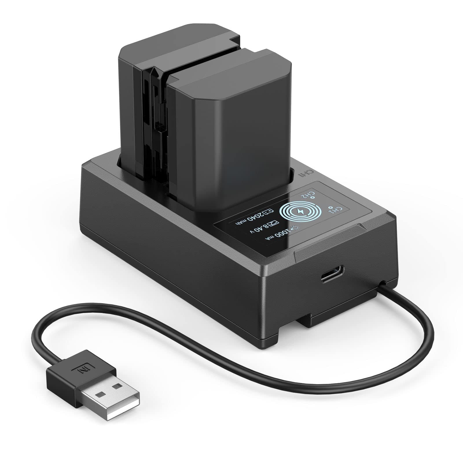 - SmallRig Replacement Camera Battery Charger Set for NP-FZ100 A7 V, A7 IV, A7R V, A7S III, Double Slot Battery Charger for Sony A7R IV, A7R III, A7 III, A7C, FX3, FX30, A6600, A6700, ZV-E1, A1, A9