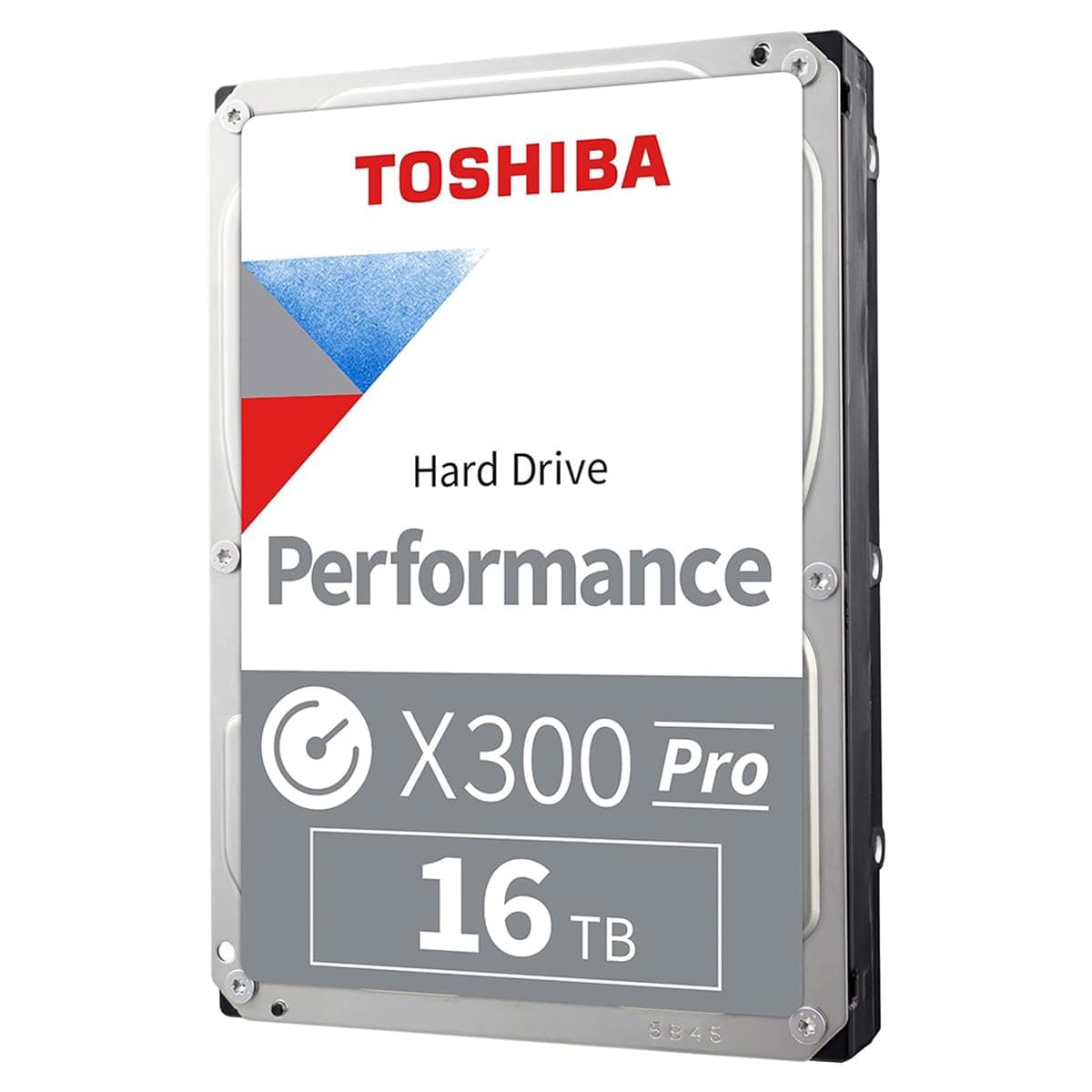 Toshiba X300 PRO 16TB High Workload Performance for Creative Professionals 3.5-Inch Internal Hard Drive – Up to 300 TB/Year Workload Rate CMR SATA 6 GB/s 7200 RPM 512 MB Cache - HDWR51GXZSTB