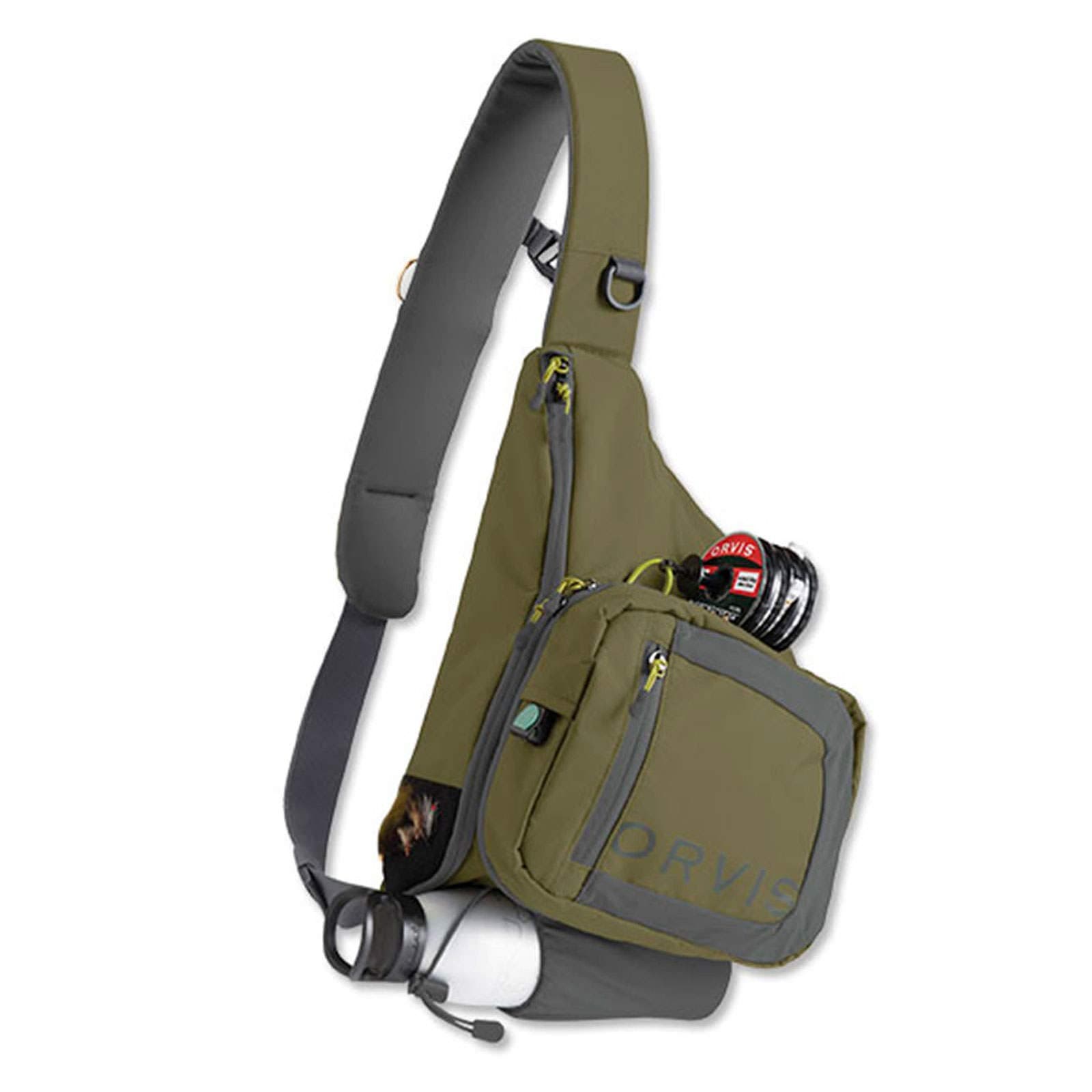 Orvis Safe Passage Sling Pack/Only Safe Passage Sling Pack, Olive Gray