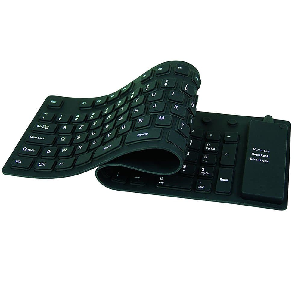 TX rk-2503 Flexible USB Keyboard – Black