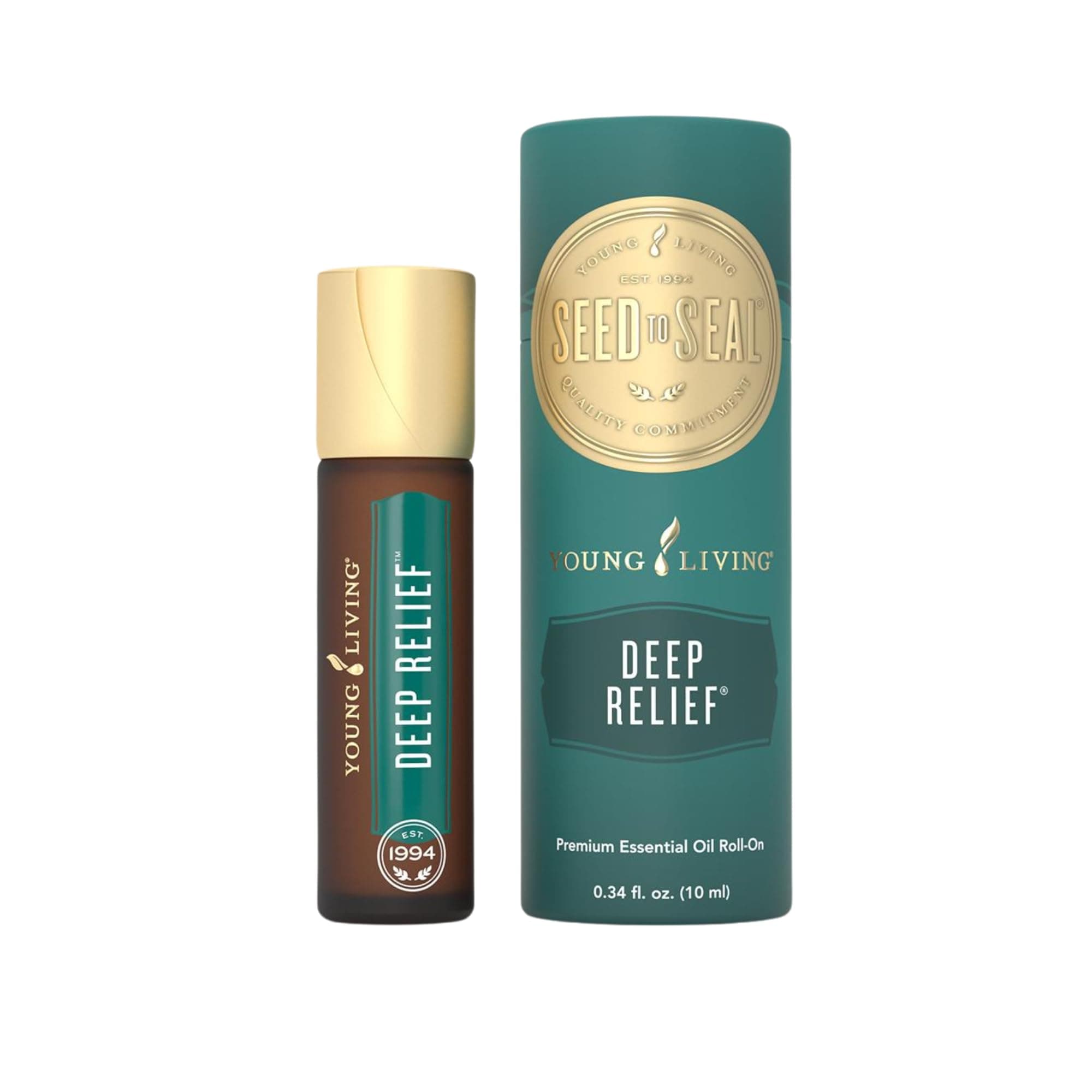 Young Living Deep Relief Roll-On | 10 ml | Cooling Essential Oil Blend for Topical Use | Compact & Travel-Friendly
