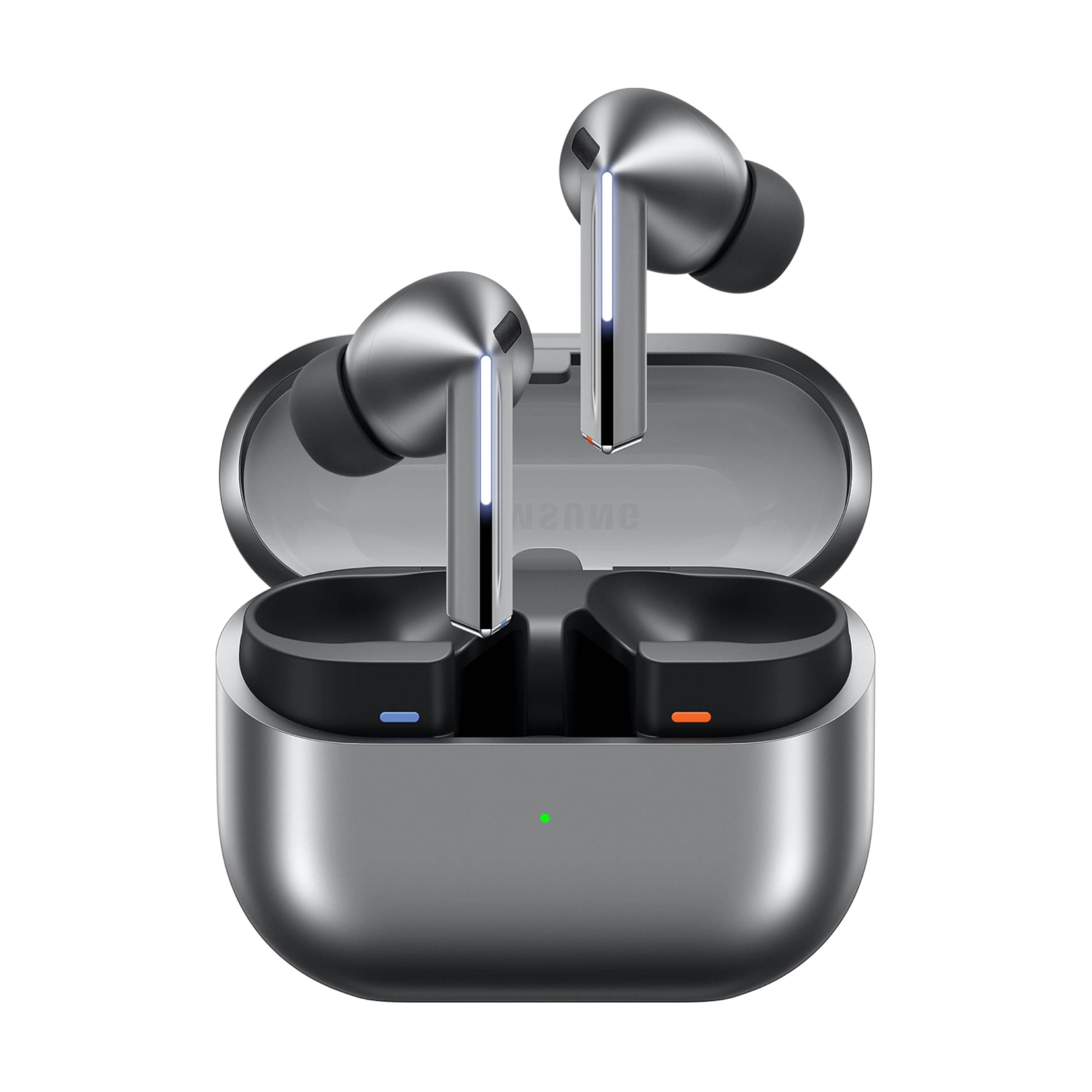 SAMSUNG Galaxy Buds 3 Pro AI True Wireless Bluetooth Earbuds, Noise Cancelling, Sound Optimization, Redesigned Comfort Fit, Silver [US Version, Amazon Exclusive, 2Yr Warranty]