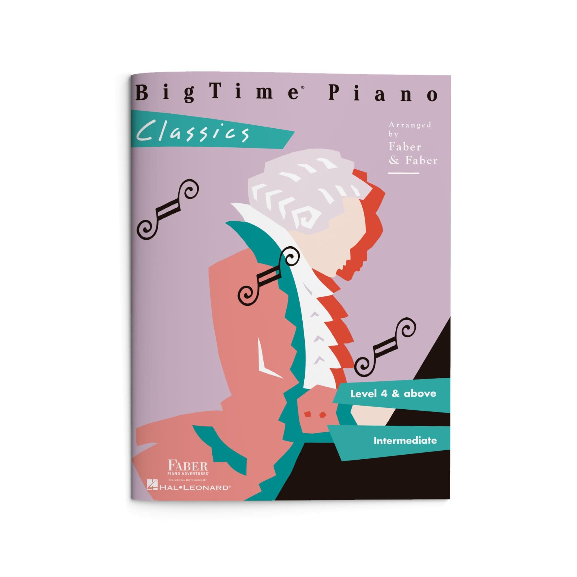 BigTime Piano: Classics – Level 4 | Intermediate Classical Piano Songbook for Students and Adults | Popular Masterworks Arranged for Solo Piano | Faber Piano Repertoire for Study and Performance