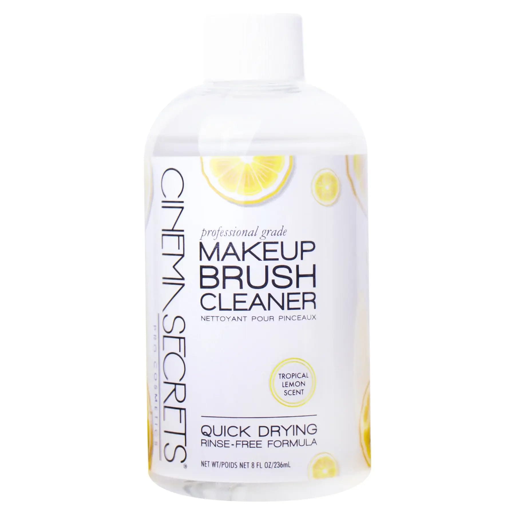 Professional Makeup Brush Cleaner, Lemon (8oz)