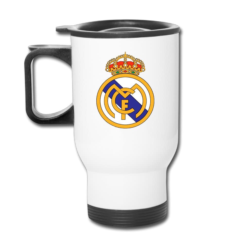 Cool Real Madrid Logo Thermal Coffee Mug